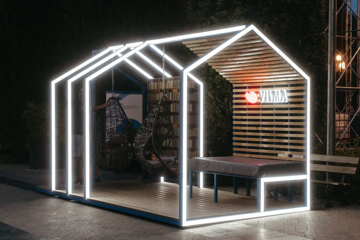 Spațiu de relaxare modular Visma – „Bine v-am găsit!”