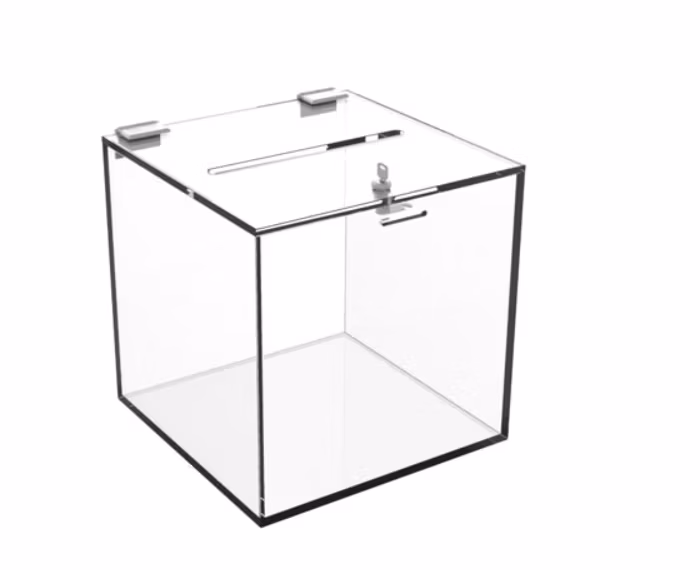 urna plexiglass comanda china