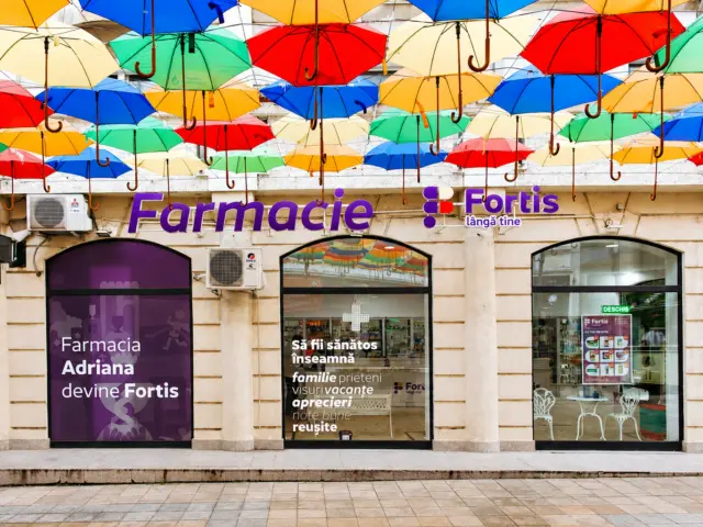 Autocolant pentru vitrine