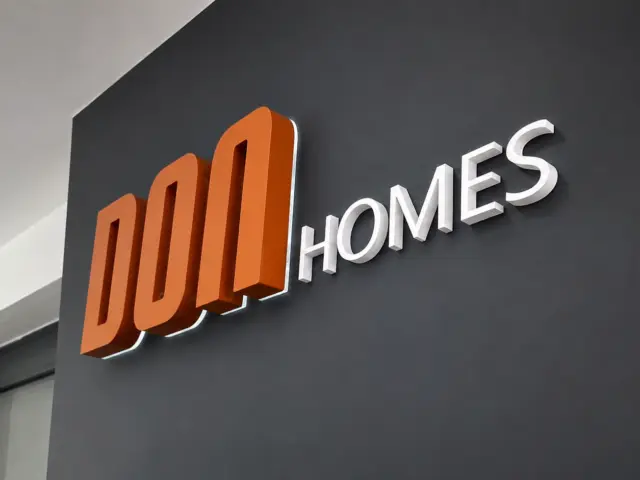 litere volumetrice halo don homes