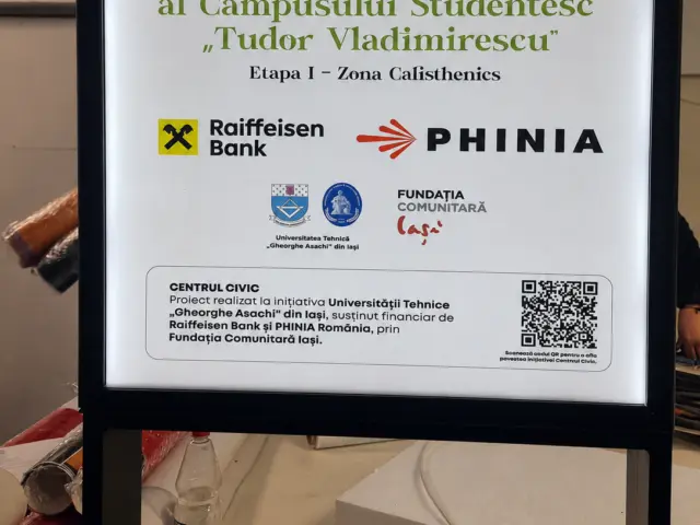 totem luminos tudor campus iasi